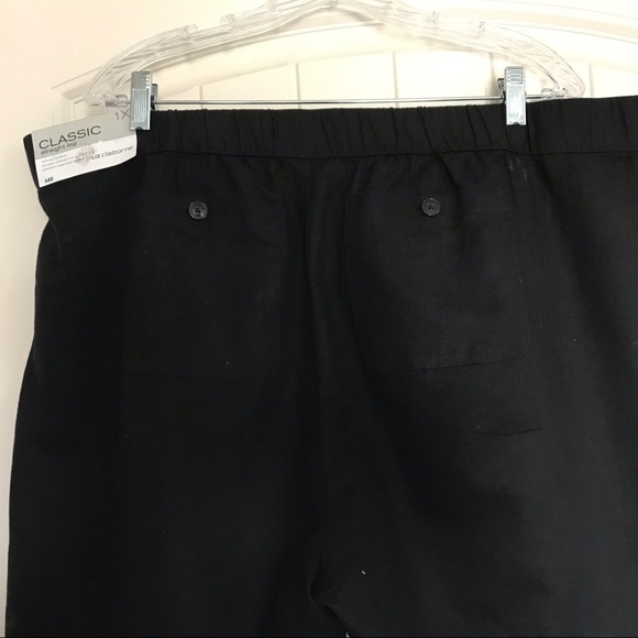 Liz Claiborne black cropped pants size 1x - Picture 4 of 5